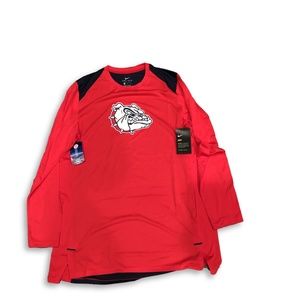 Gonzaga Bulldogs Nike Long Sleeve Shooter Shirt